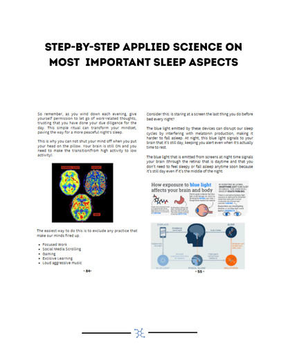 The Ultimate Science-Backed Sleep Ebook + Audiobook + Community